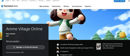 Animal Crossing Copia Ps5