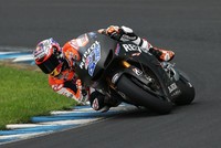 La lluvia desluce el reencuentro de Casey Stoner sobre la MotoGP