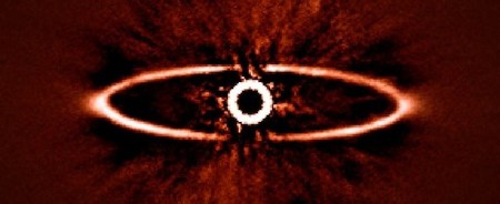No es el ojo de Sauron, sino la primera imagen de una cámara para fotografiar exoplanetas