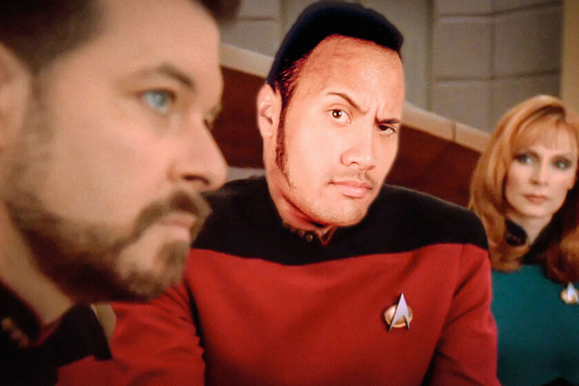 Muchos lo han olvidado, pero Dwayne Johnson hizo de alien en Star Trek mucho poco antes de convertirse en una superestrella de Hollywood