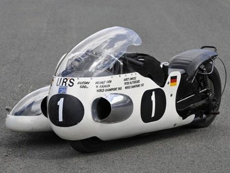 Subastado el sidecar URS de Helmut Fath por 117.000 euros
