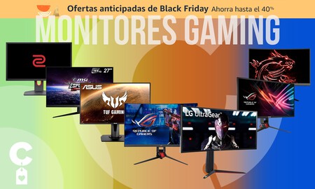 19 monitores gaming para adelantarse al Black Friday: Amazon tiene modelos de MSI, BenQ, LG o ASUS a los mejores precios