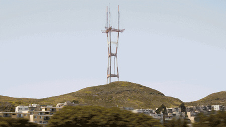 Hypno SF, vertiginosos gifs animados de la ciudad de San Francisco.