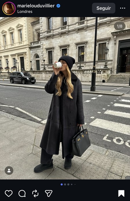 Botas Australianas Calentitas Piel Negras Comodas Invierno Gioseppo