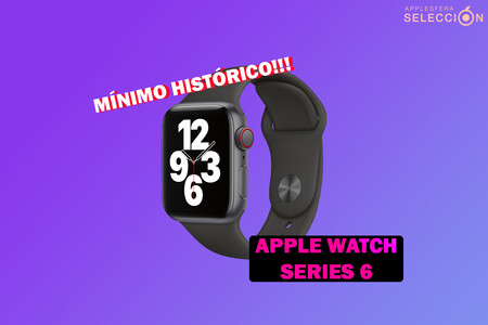 Apple Watch Series 6 GPS + Cellular de 44 mm a su precio mínimo en Amazon de 509 euros: llamar, mensajes y música sin iPhone