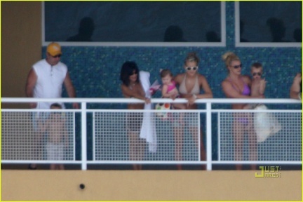 Las hermanas Spears de vacaciones juntas