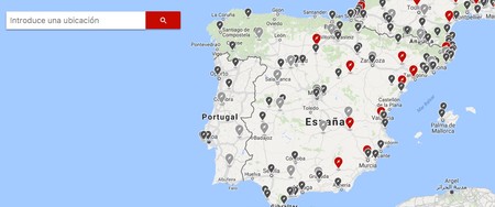 Tesla Carga en destino