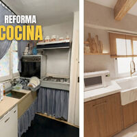 De cocina sesentera, a moderna y espectacular con una reforma: “Era una cocina de toda la vida y mi abuelo nunca le había hecho nada”