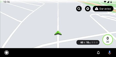 Android Auto 画面上のコヨーテ