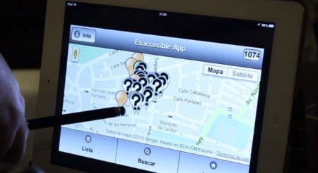 Esaccesible App, un mapa colaborativo para marcar la accesibilidad de cualquier lugar desde iOS