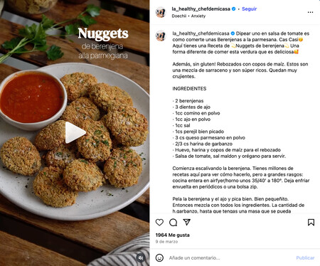 Nuggets De Berenjena A La Parmesana 1
