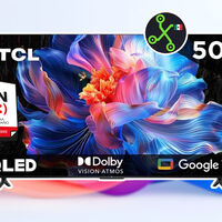Pantalla 4K  barata de 50 pulgadas con Google TV. Es modelo 2025 y puedes instalarle cualquier app de streaming 