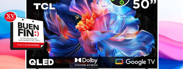 Pantalla 4K  barata de 50 pulgadas con Google TV. Es modelo 2025 y puedes instalarle cualquier app de streaming 