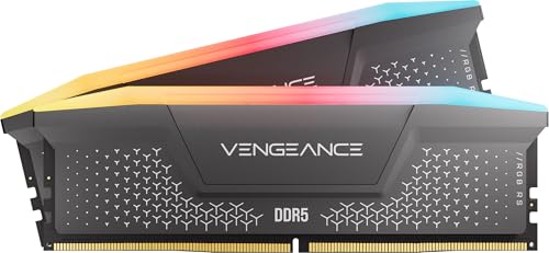 CORSAIR Vengeance RGB RS DDR5 RAM 32GB (2x16GB) 