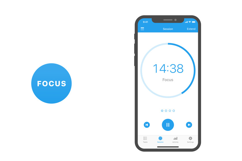 Focus, la app que te ayuda a centrarte en el trabajo App de la Semana