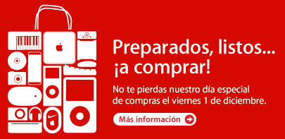 1 de Diciembre: ¡Evento especial de compras en la Apple Store española!