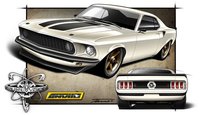Anvil Pro-Touring Mustang, escaparate de fibra de carbono para el SEMA Show