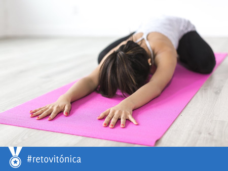 #RetoVitónica: espalda en forma con una postura de Yoga para novatos cada día de la semana