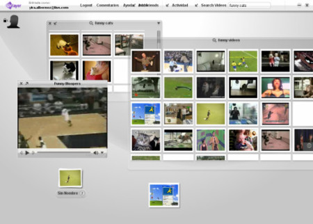 uvLayer, un reproductor de vídeos de YouTube con funciones sociales