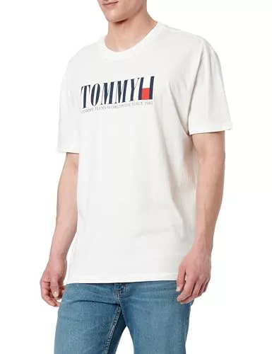 Tommy Jeans Camiseta de Manga Corta Hombre 