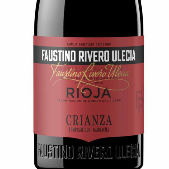 Vino tinto crianza Faustino Rivero Ulecia