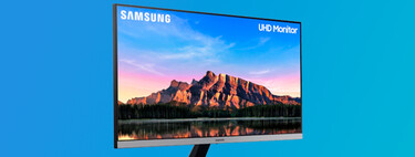 Para diseño y contenido multimedia en alta calidad: el monitor Samsung U28R552 4K HDR 28" está rebajado a su mínimo de 279 euros