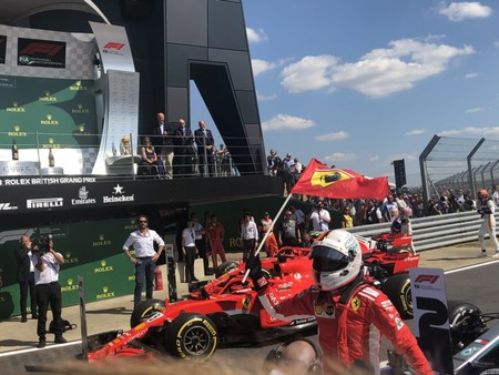 Vettel Ferrari F1 2018