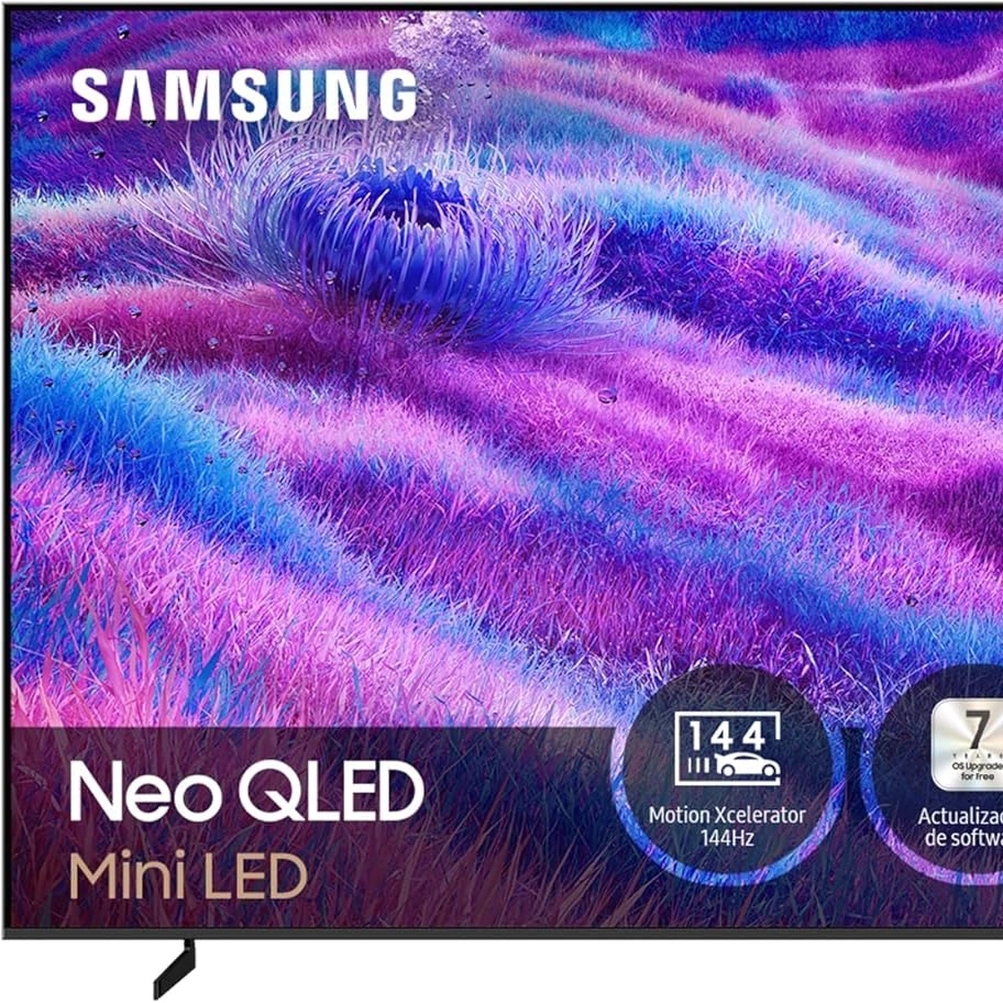  Smart TV Samsung NeoQLED 100" (254 cm) TQ100QN80FU con IA, 4K Mini LED, 144Hz, NQ4 AI Gen2 Processor, HDR, Dolby Atmos, OTS Lite, Q-Symphony