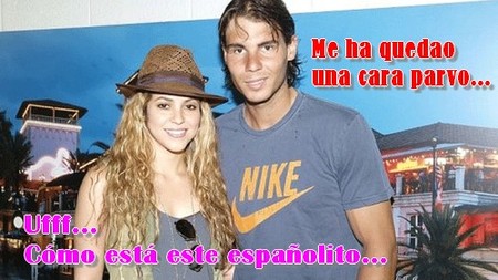 Shakira fan número uno de Nadal