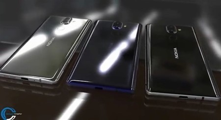 El Nokia 9 y el Nokia 8 2018 llegarían en enero con pantallas 18:9 sin marcos