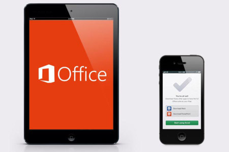 Microsoft pasa palabra sobre la existencia de Office para iOS mientras Apple consolida su dominación del sector empresarial