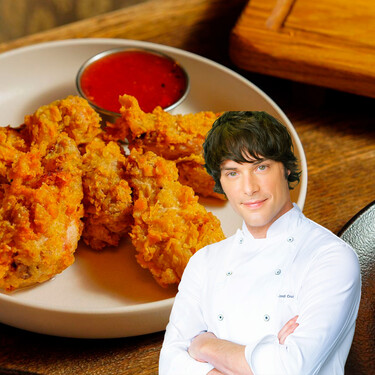 Jordi Cruz, chef: “El pollo frito más crujiente no se hace con aceite, sino con almidón de patata, harina y 50 mililitros de vinagre” 