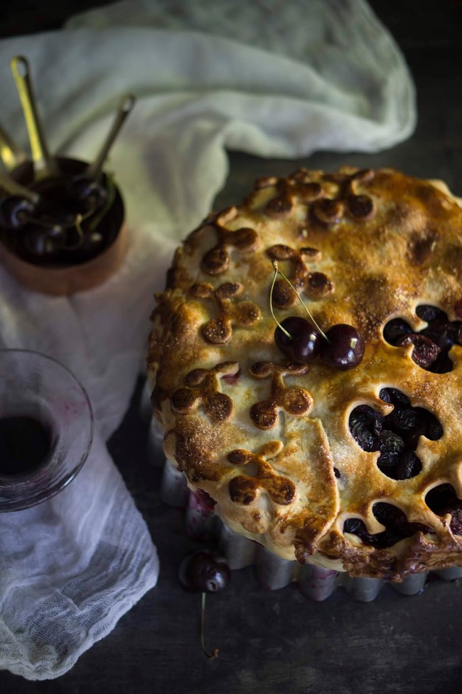 Tarta de cerezas