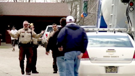 Persecucion Policial Camion Hormigonera