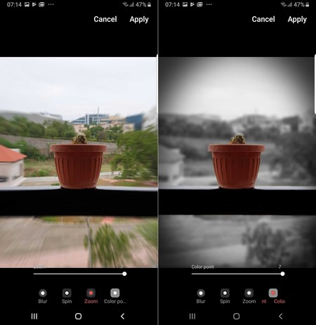 Galaxy S9 Note 9 Live Focus Effects 3