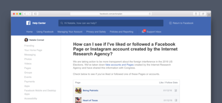 Facebook te dirá si te gustaron páginas de propaganda rusa