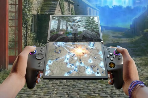 Quizás te acuerdes de una Nintendo DS al ver "la próxima dimensión del juego portátil", pero el nuevo proyecto de Lenovo quiere ir más allá 