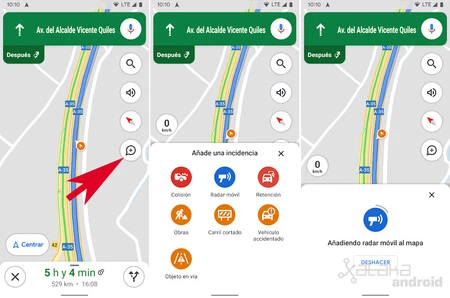 Google マップ レーダー