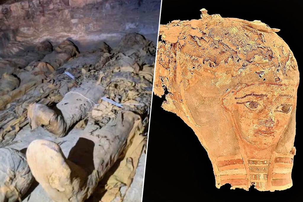 El hallazgo de 33 tumbas egipcias revela la importancia de las clases y cómo morían familias enteras 