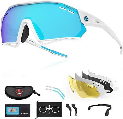 X-TIGER Gafas Ciclismo Hombre CE Certificación