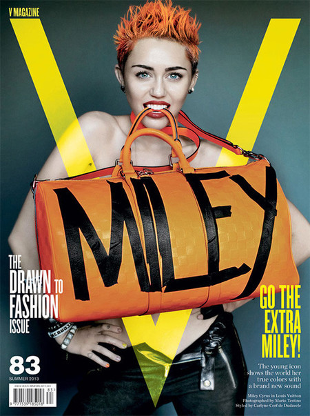 miley cyrus v magazine