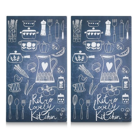 El set de dos tablas para cortar de cristal Zeller 26308 cuesta 17,99 euros en Amazon
