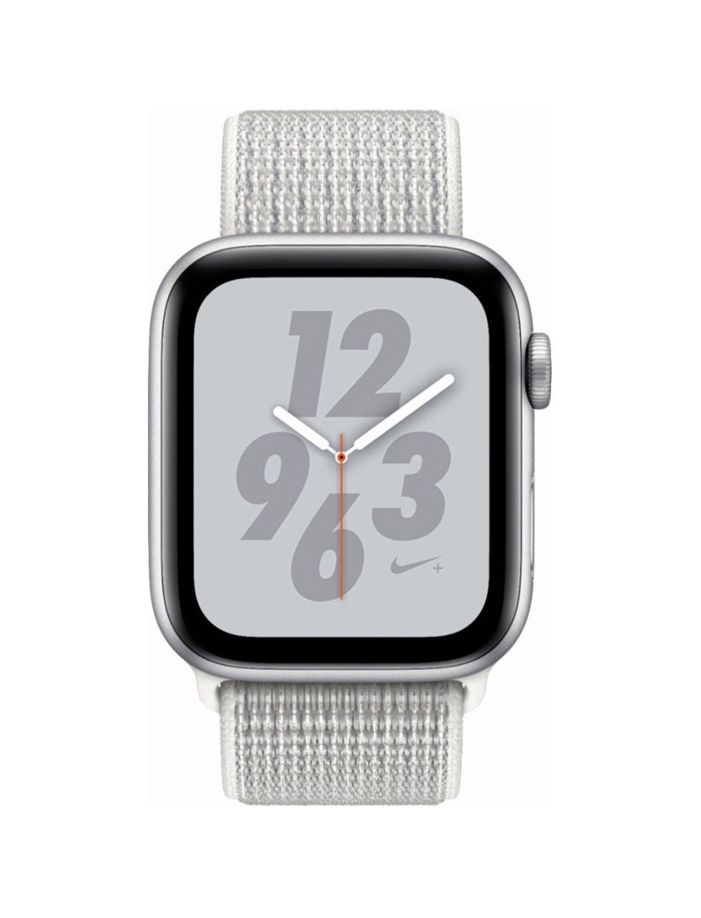 Apple Watch Nike+ Series 4 GPS 44mm Caja Plata, Correa Loop Nike Sport Blanca