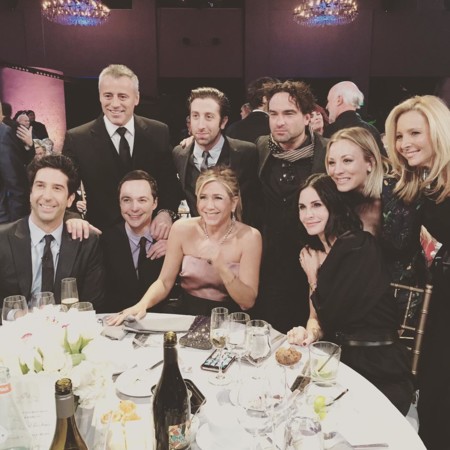 El día en que los protas de ‘Friends’ conocieron a los de ‘The Big Bang Theory’