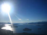 Bariloche, Argentina: el teleférico del Cerro Otto