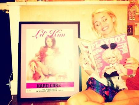 Miley Cyrus, de Hannah Montana a conejita Playboy en un chasquido