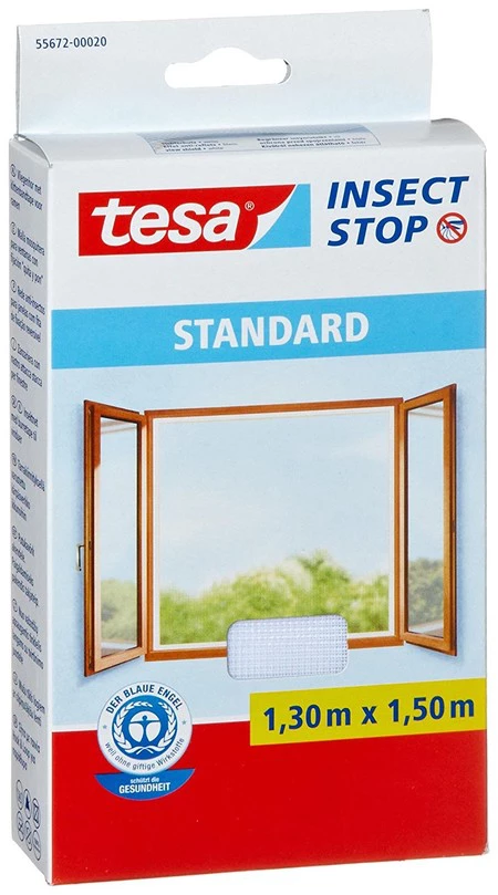 Líbrate de los mosquitos con la malla mosquitera para ventanas Standard  Tesa Insect Stop: 8,82 euros en Amazon 