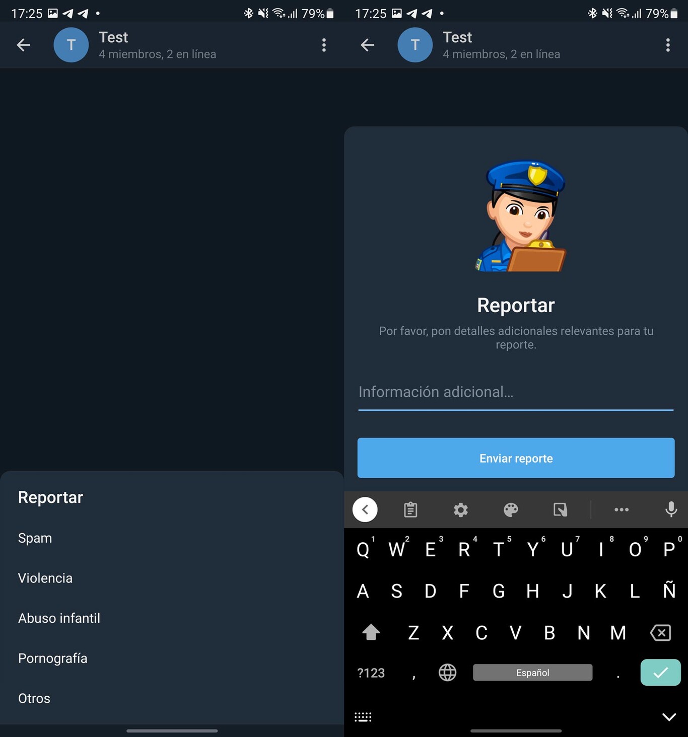 Últimas novedades de Telegram