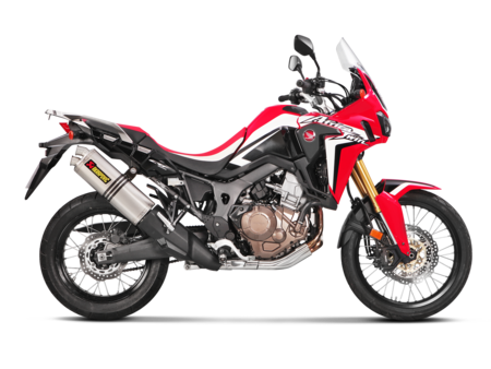 Ya puedes adquirir tu escape Akrapovič Slip-On para la Honda CRF1000L Africa Twin