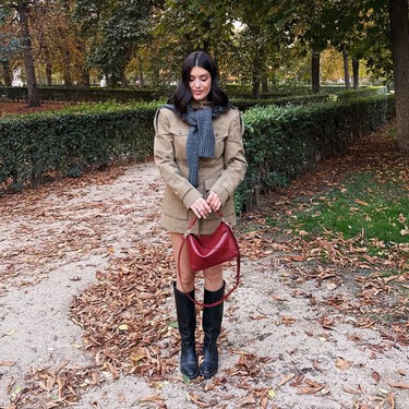 Cinco vestidos cortos de Mango que llevaremos con mocasines en looks de entretiempo y con botas cuando llegue el frío